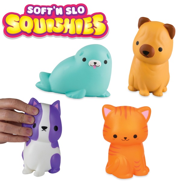 Soft N’ Slo Squishies Animal Pals Ultra Squish | Squish | Smyths Toys UK