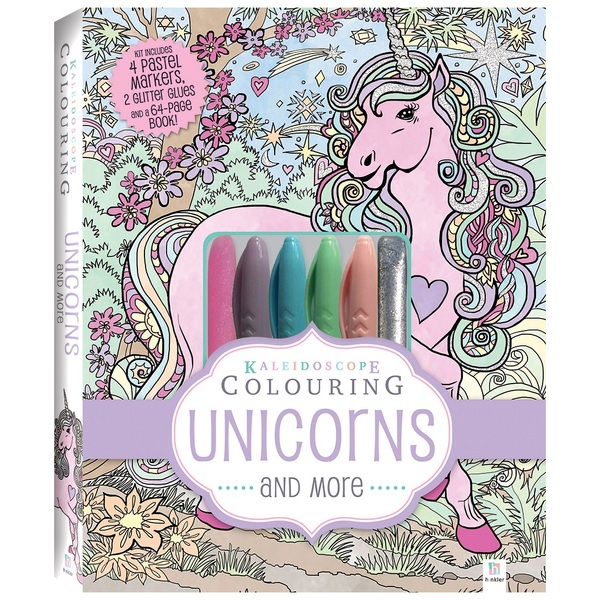 Kaleidoscope Pastel Colouring Kit: Unicorns and More - Smyths Toys UK