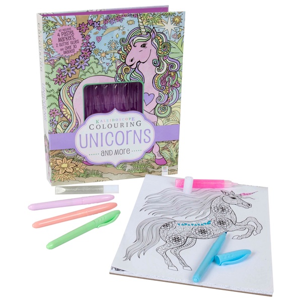 Kaleidoscope Pastel Colouring Kit: Unicorns and More - Smyths Toys UK