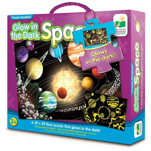 Glow in Dark Space 100 Piece Solar System Puzzle Smyths Toys Ireland