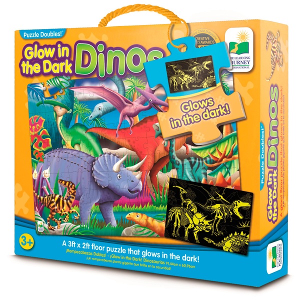 Glow In Dark Dinosaurs Puzzle Smyths Toys