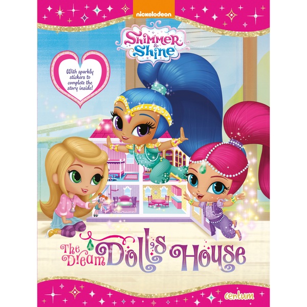 Shimmer & Shine The Dream Dolls House Sticker Book - Colour, Activity ...