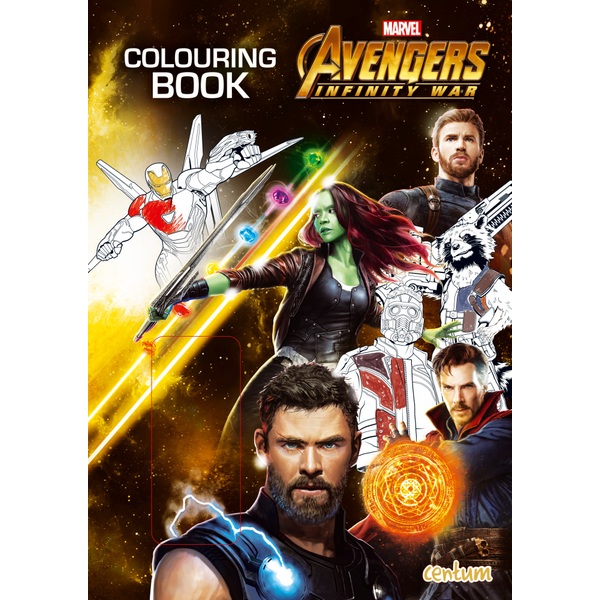 Marvel Avengers Infinity War Colouring Book - Colour