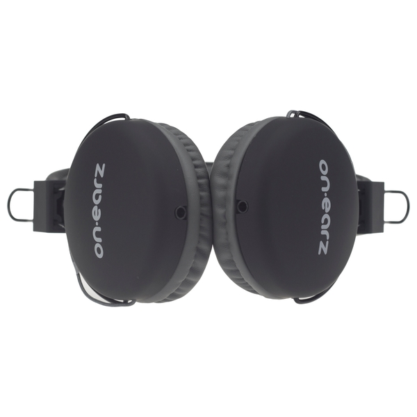 On Earz Lounge Headphones with Detachable Cable Black Music