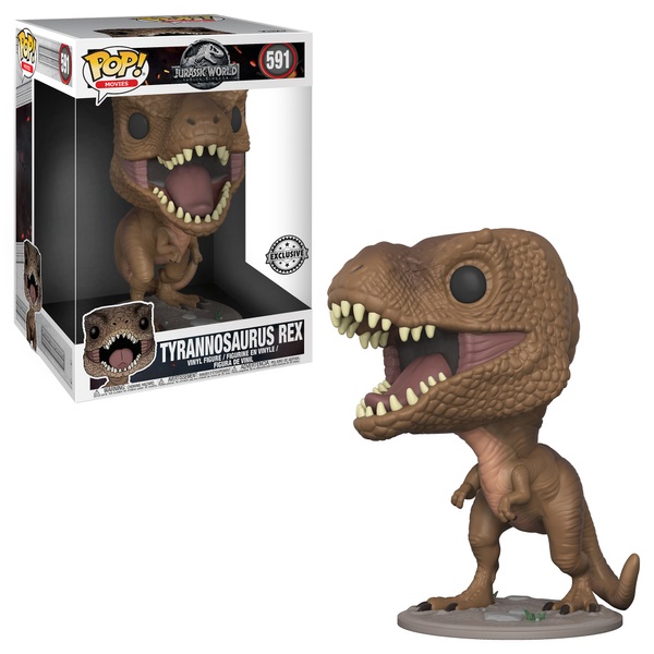 Pop Vinyl Jurassic Park T Rex 10” Jurassic World Uk