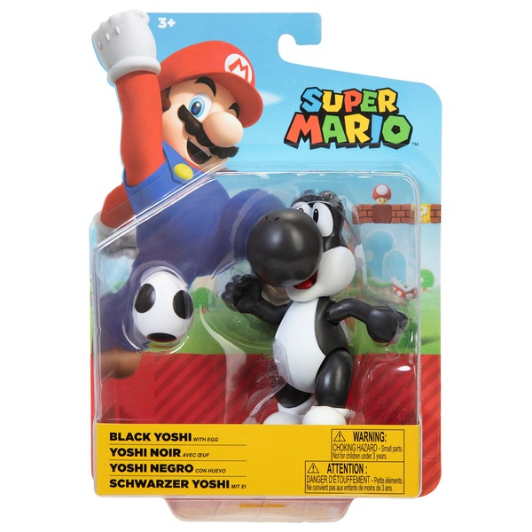 Nintendo Black Yoshi With Egg Smyths Toys Uk