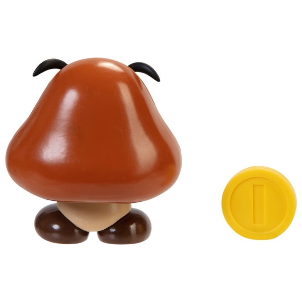 Nintendo Super Mario 10cm Goomba with Coin Accessory | Smyths Toys UK