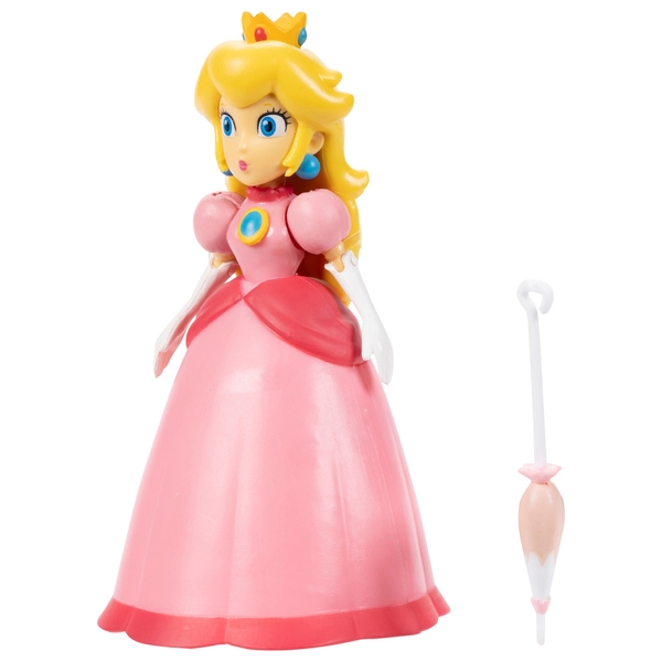 Super Mario 6cm Princess Peach Figurine | Smyths Toys Ireland