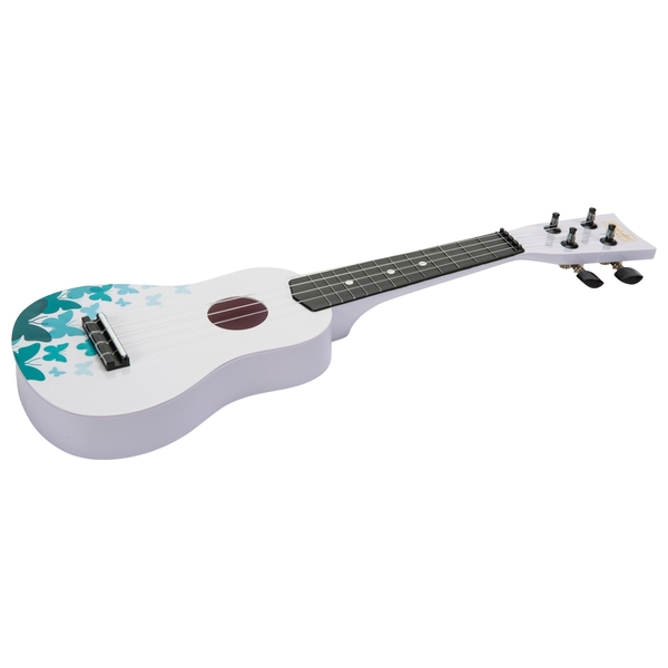 First Act Discovery Ukulele (White with blue butterflies) Musical