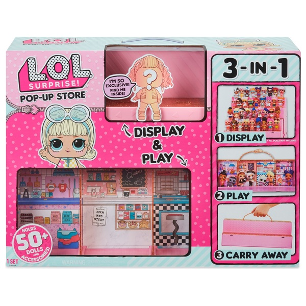 lol doll display shelf