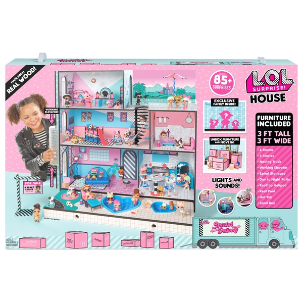 lol doll surprise house