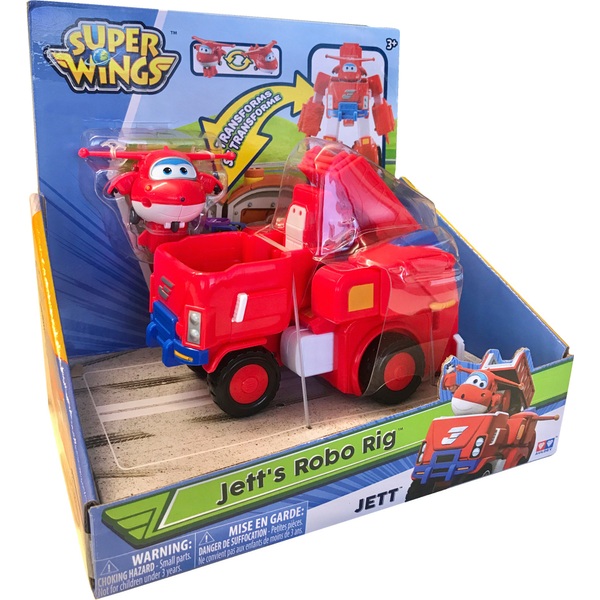 Super Wings Deluxe Transform Vehicle Jett - Super Wings | Smyths Toys UK