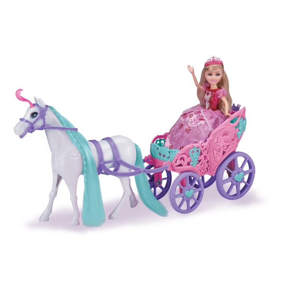 Sparkle Girlz Princess with Horse and Carriage | Sparkle Girlz | Smyths ...