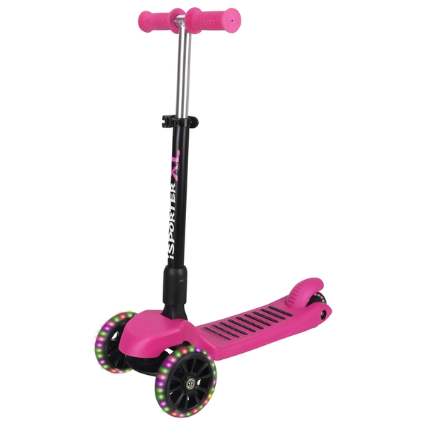 iSporter XL LED Pink & Black Scooter Smyths Toys Ireland