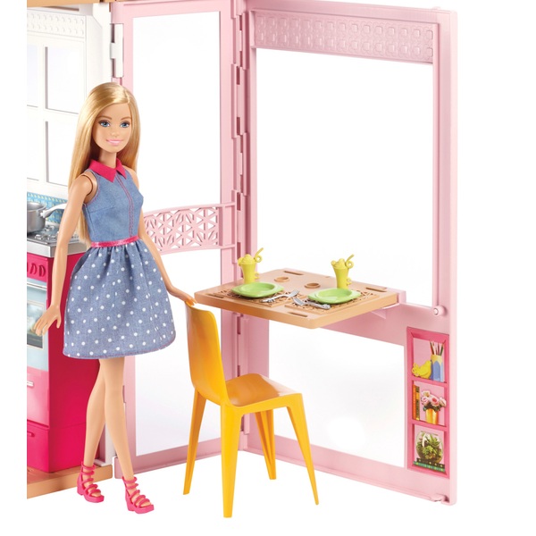 Barbie House Pool and 3 Dolls - Barbie Toys Exclusive to Smyths Toys Superstores