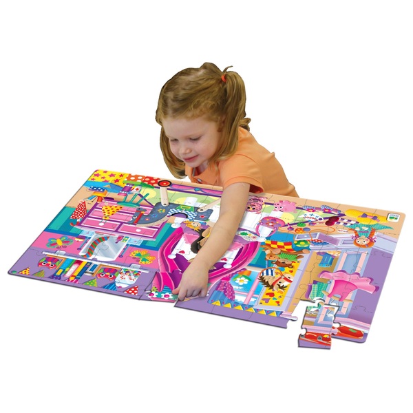 Jumbo Floor Puzzle - In My Room - Smyths Toys