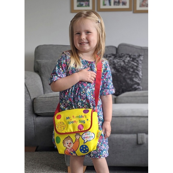 Mr Tumble Sensory Seek and Find Spotty Bag Smyths Toys UK