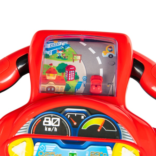 Big Steps Vroom Junior Racing Steering Wheel - Smyths Toys UK