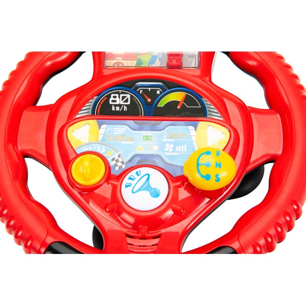 Big Steps Vroom Junior Racing Steering Wheel Smyths Toys UK