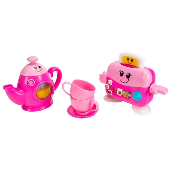 Big Steps Play Toast ‘n’ Fun Tea Set | Smyths Toys UK