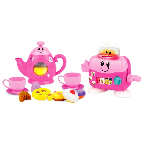 Big Steps Play Toast ‘n’ Fun Tea Set Smyths Toys UK