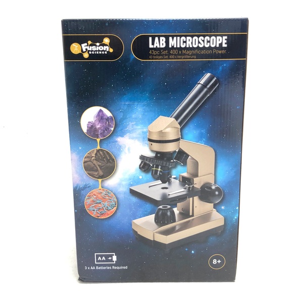 Microscope enfant laboratoire à LED - Un petit génie