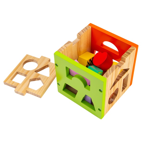 Squirrel Play Wooden Sorting Cube Smyths Toys Ireland