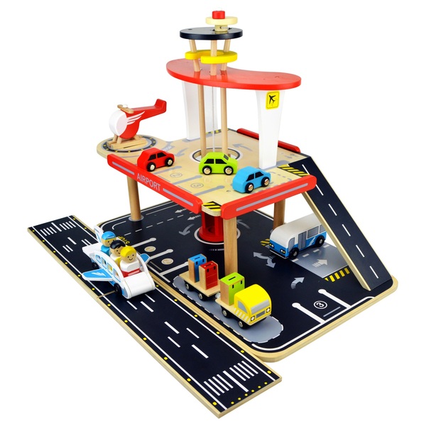 Squirrel Play Wooden Jet Set Airport - Squirrel Play Toys