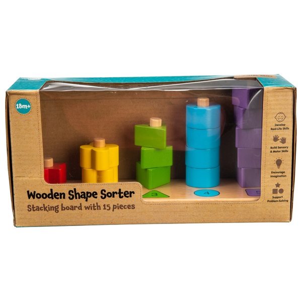 Squirrel Play Wooden Shape Sorter Smyths Toys