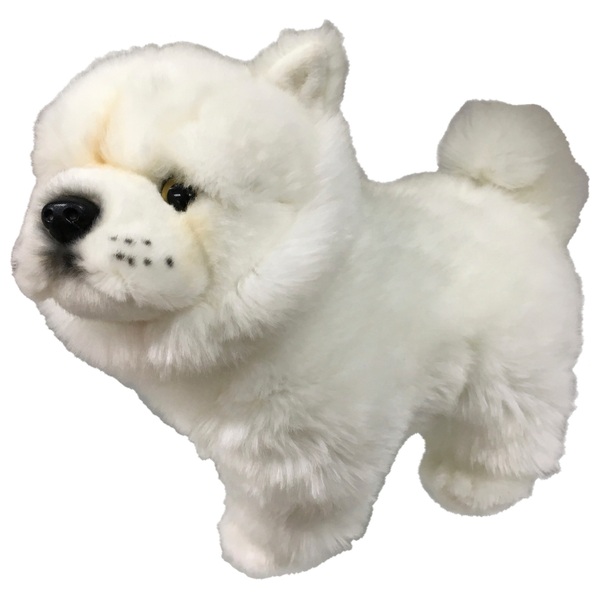 32cm Standing Coco the Chow Chow Plush Soft Toys UK