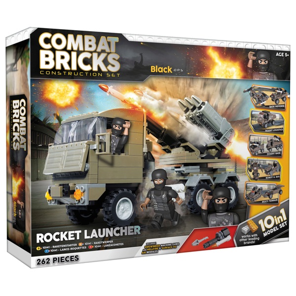 Combat Bricks Military 10 in 1 Set Military Team Oxford Construction