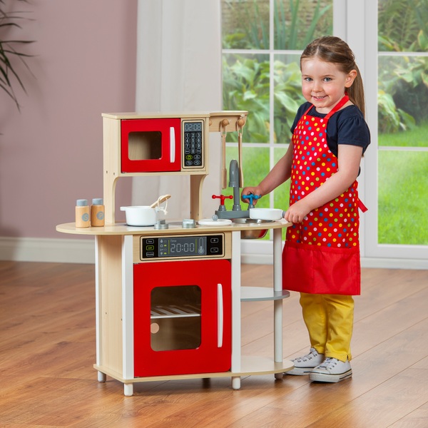 wooden play kitchen uk