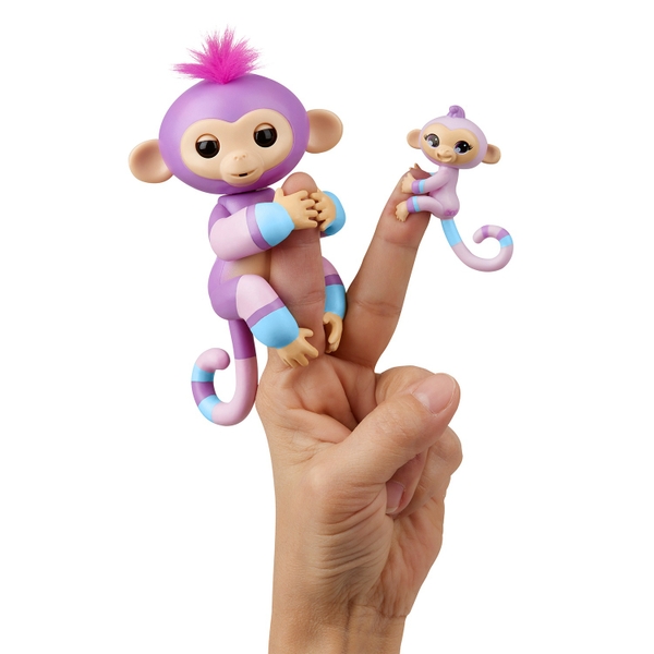 Fingerlings BFF Violet and Mini Hope - Mauve and Blue - Fingerlings Ireland