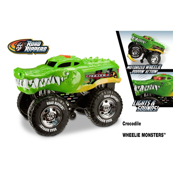 Road Ripper Wheelie Monster Crocodile - Radio Control Cars