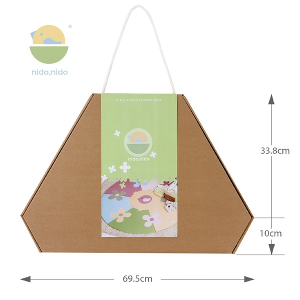 13 Piece Round Flower Foam Mat Smyths Toys