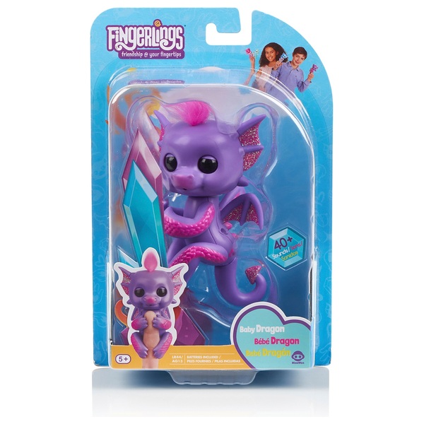 Fingerlings Interactive Baby Dragon Kaylin Fingerlings