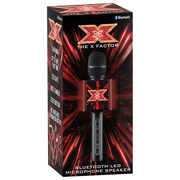 x factor bluetooth microphone speaker