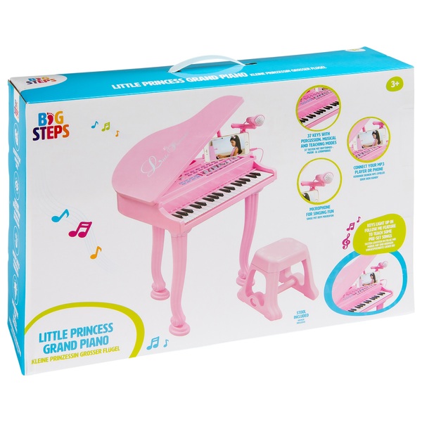 Big Steps Groove Little Princess Grand Piano Smyths Toys Uk - roblox 7 years old piano