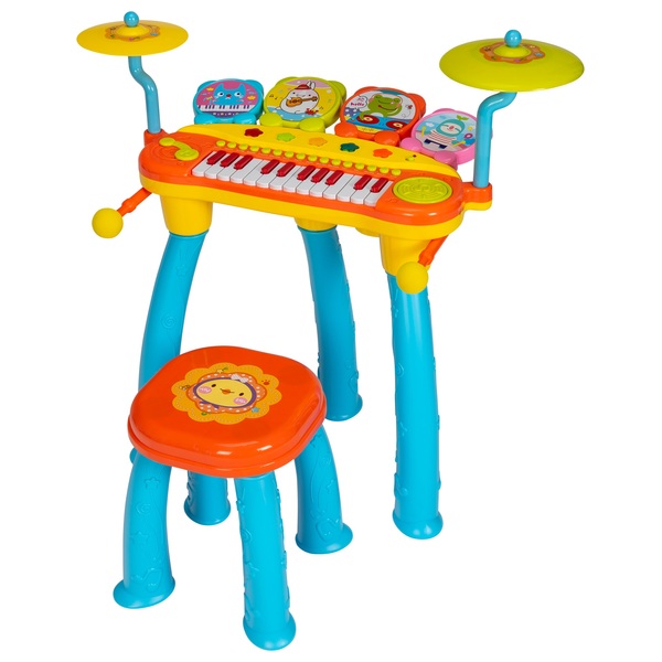 Big Steps Groove Electronic Keyboard with Drum Smyths Toys