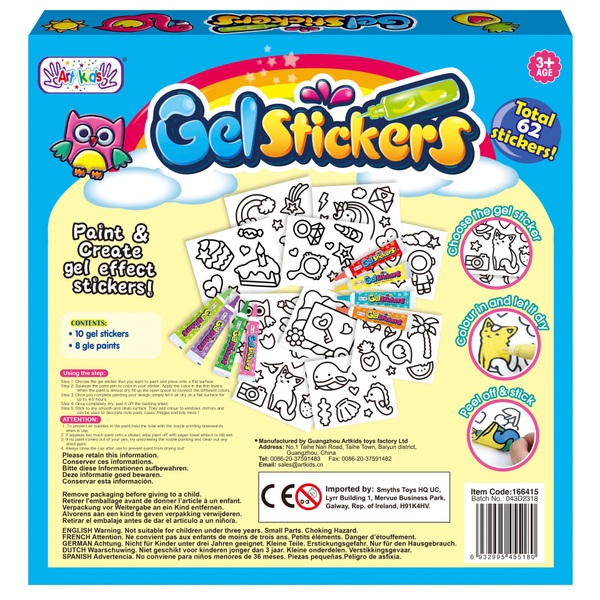 Gel Sticker Deluxe Set Crafts UK