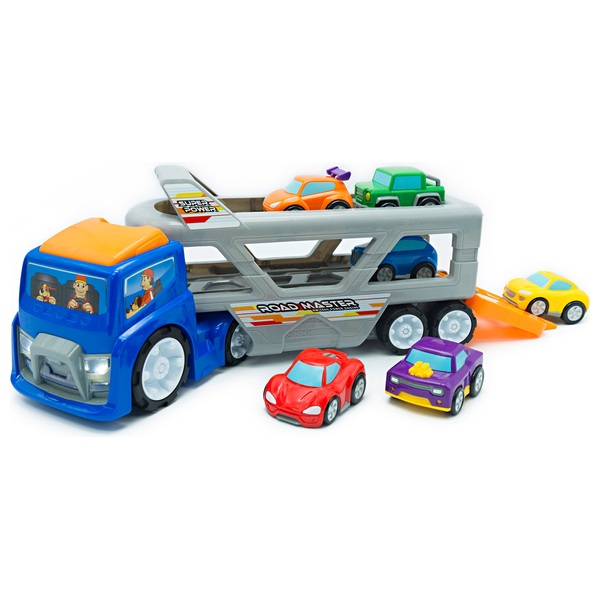 Big Steps Vroom Super Car Transporter | Smyths Toys UK