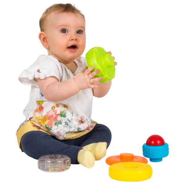 Big Steps Sensory Ring Stacker Toy Set | Smyths Toys UK