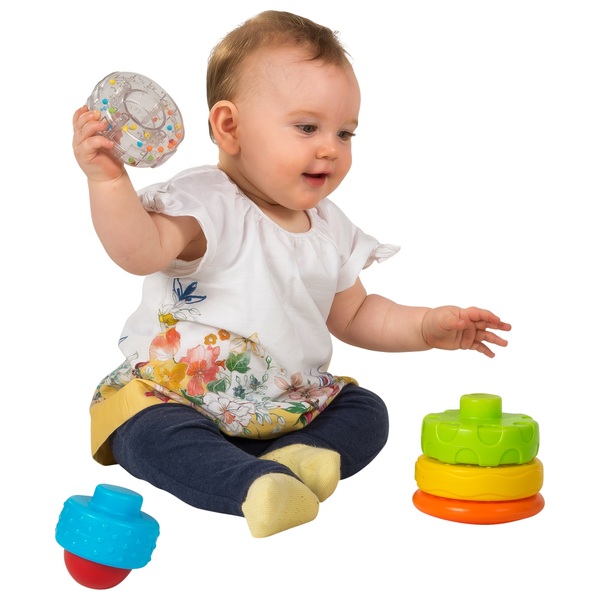 Big Steps Sensory Ring Stacker Toy Set | Smyths Toys UK
