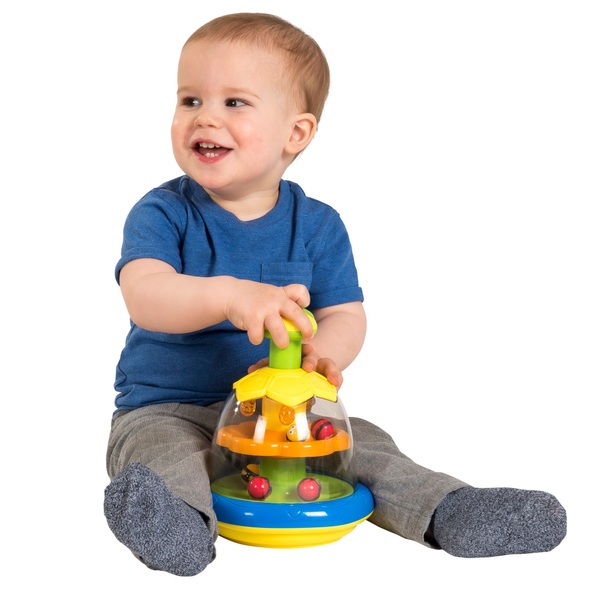 Big Steps Play Press ‘n’ Play Spinning Bees - Smyths Toys UK