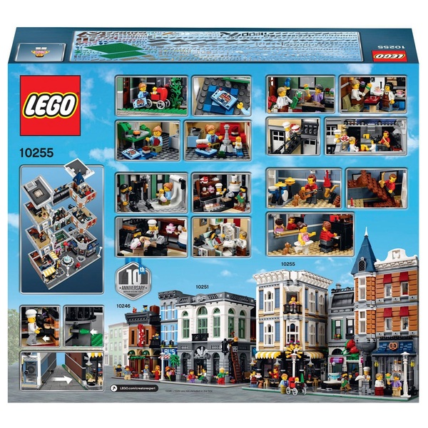 LEGO Creator 10255 Expert Assembly Square Set for Adults