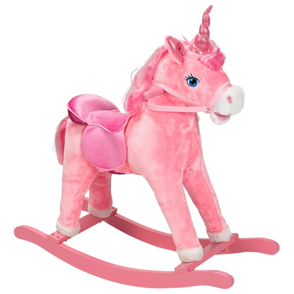 unicorn rocking horse pottery barn