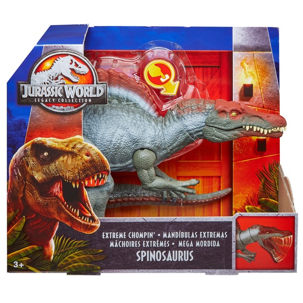 Jurassic World Legacy Collection Extreme Chompin Spinosaurus Smyths Toys Uk - spino no arms roblox