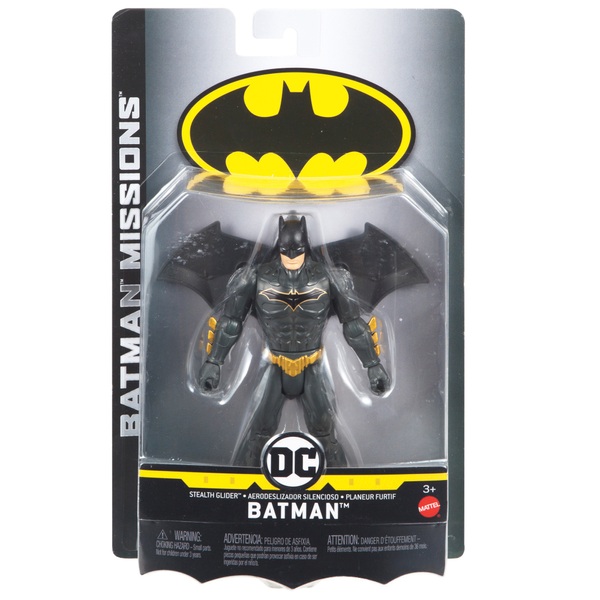 Batman Missions 15cm Batman Stealth Figure - Smyths Toys