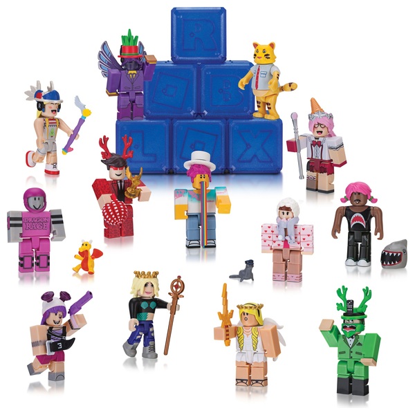 Roblox Celeb Mystery Box Figures Series 2 Roblox Action Figures Playsets Smyths Toys Uk - new roblox celebrity gold series 1 2 3 mystery box action