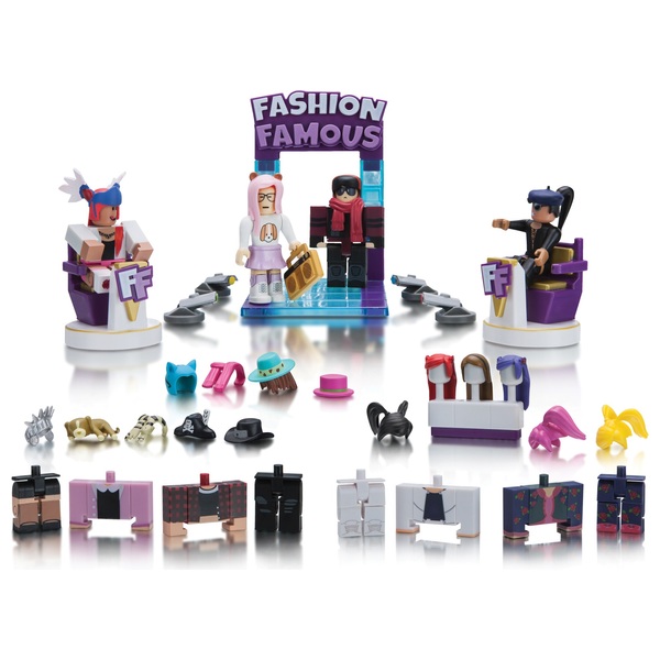 Roblox Celebrity Fashion Famous Set Roblox Playsets - customer reviews roblox 10 game card red roblox 10 best buy